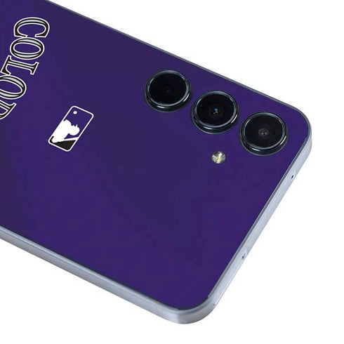 MLB Colorado Rockies Alternate/Away Jersey Galaxy A55 5G Skin